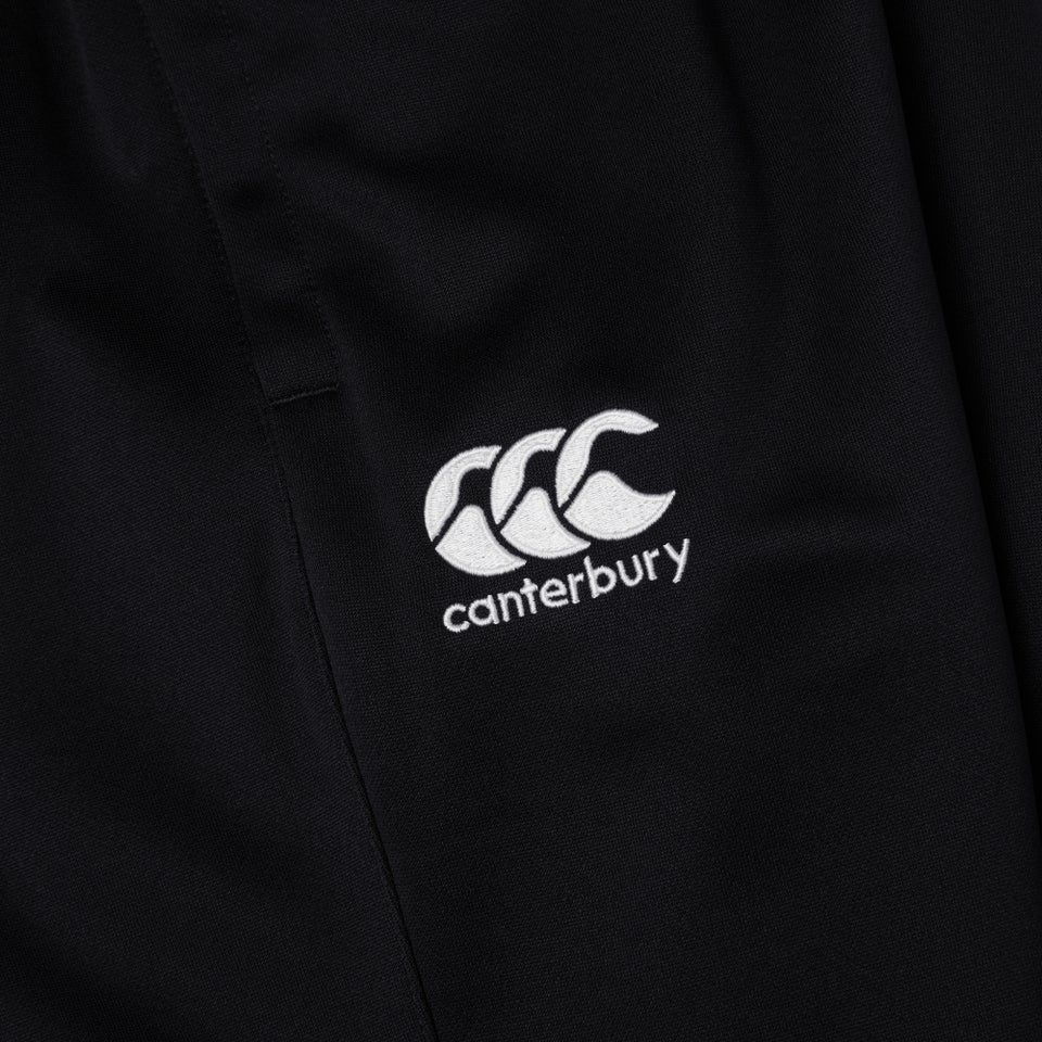 CANTERBURY STRETCH TAPERED POLYKNIT BLACK