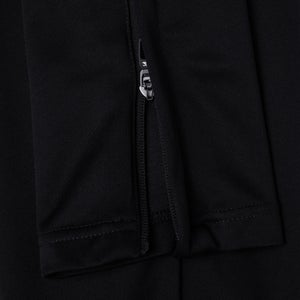 Junior Unisex Stretch Tapered Polyknit Pants Black