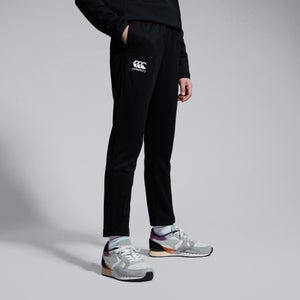 CANTERBURY STRETCH TAPERED POLYKNIT BLACK