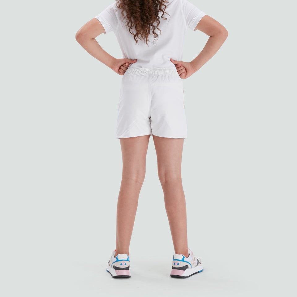 Junior Unisex Professional Cotton Short White