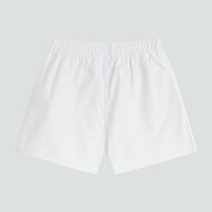Junior Unisex Professional Cotton Short White