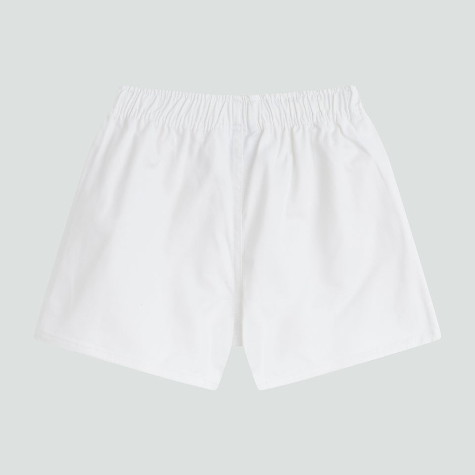 Junior Unisex Professional Cotton Short White