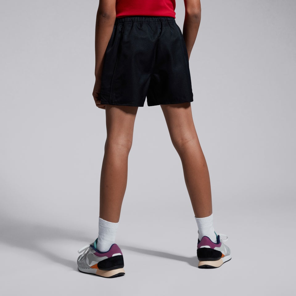 Junior Unisex Professional Cotton Short Black
