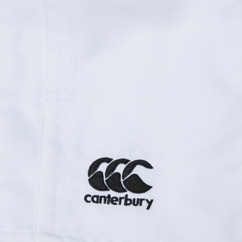 CANTERBURY PROFESSIONAL POLYESTER SH WHITE