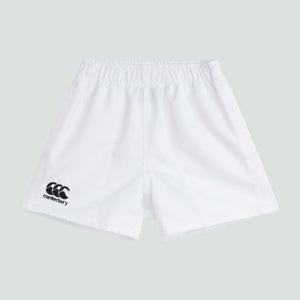 Junior Unisex Professional Polyester Short White