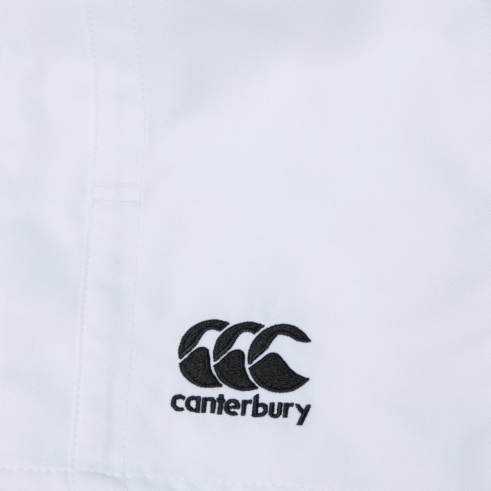 CANTERBURY PROFESSIONAL POLYESTER SH WHITE