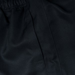 Junior Unisex Professional Polyester Short Black