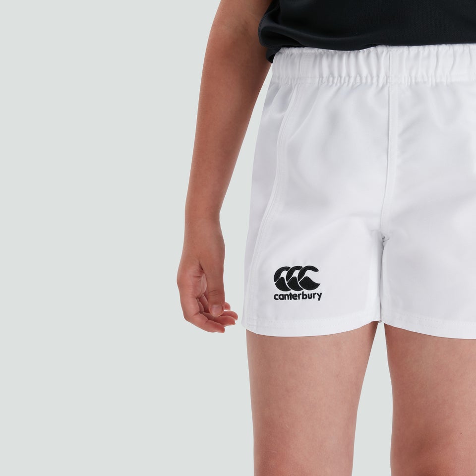 CANTERBURY ADVANTAGE SHORT JUNIOR WHITE