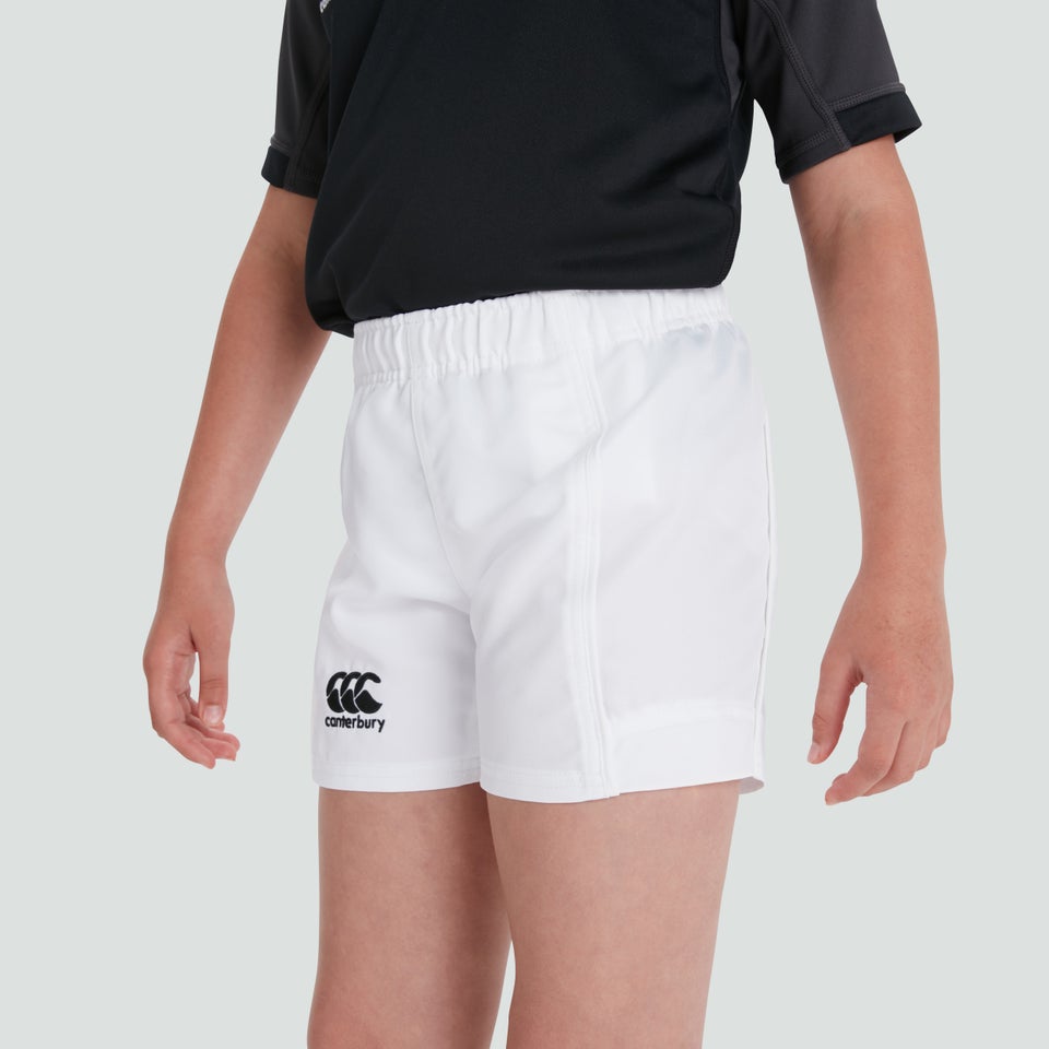 Junior Unisex Advantage Shorts White