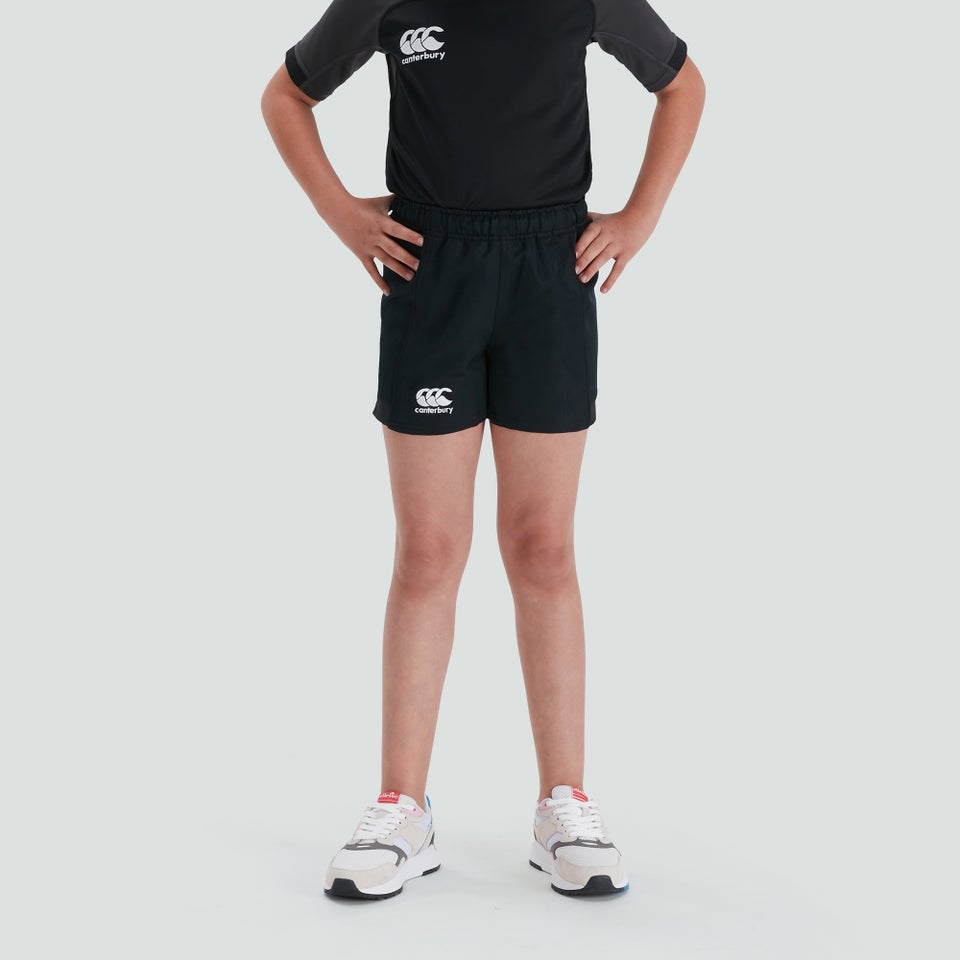 CANTERBURY ADVANTAGE SHORT JUNIOR BLACK