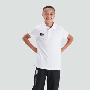 CANTERBURY WAIMAK POLO KIDS WHITE