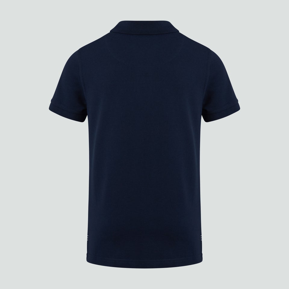 Junior Unisex Waimak Polo Shirt Navy