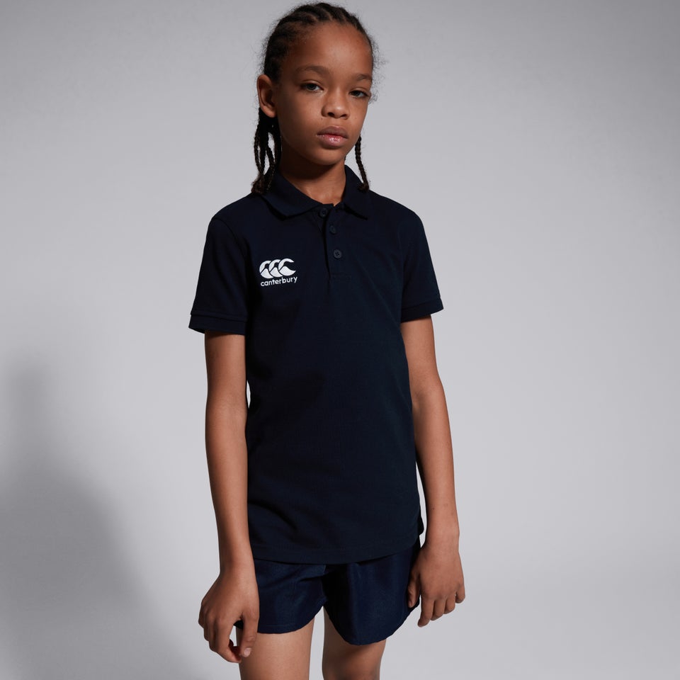 Junior Unisex Waimak Polo Shirt Navy
