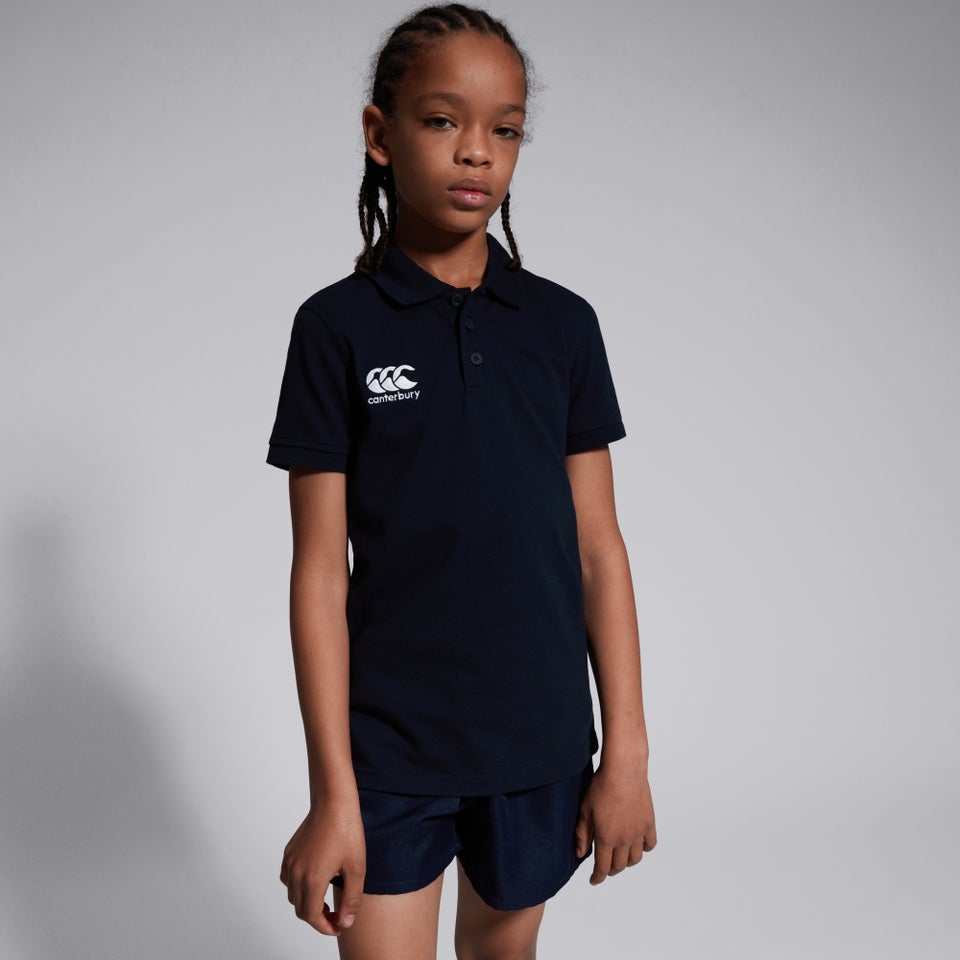 CANTERBURY WAIMAK POLO KIDS NAVY