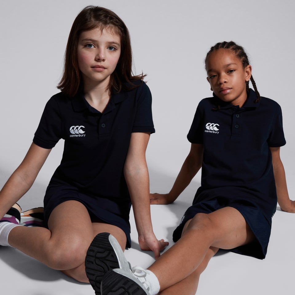 Junior Unisex Waimak Polo Shirt Navy