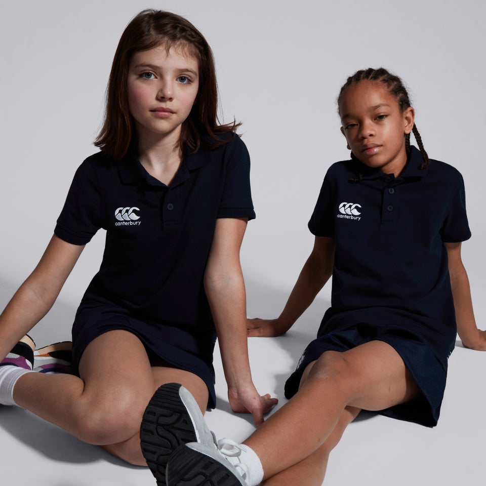 CANTERBURY WAIMAK POLO KIDS NAVY