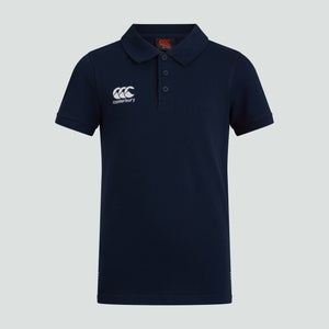 Junior Unisex Waimak Polo Shirt Navy