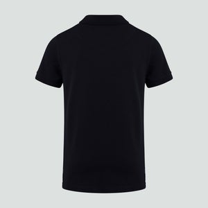 Junior Unisex Waimak Polo Shirt Black