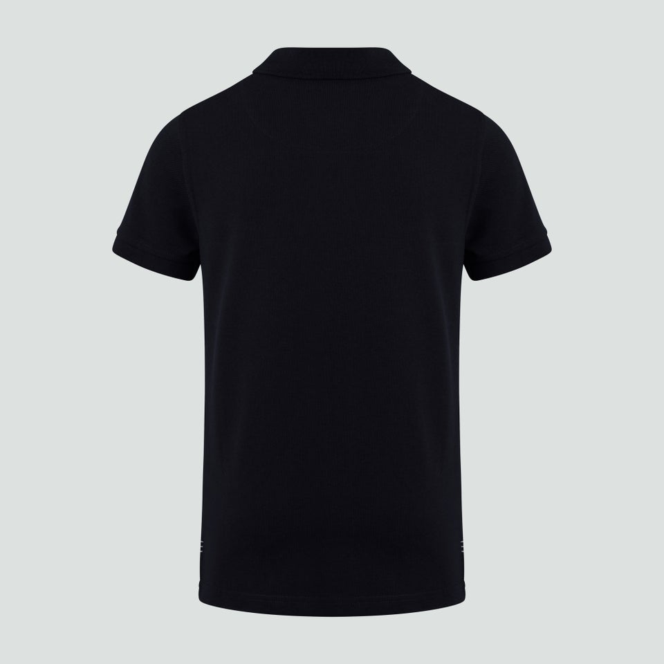 CANTERBURY WAIMAK POLO KIDS BLACK