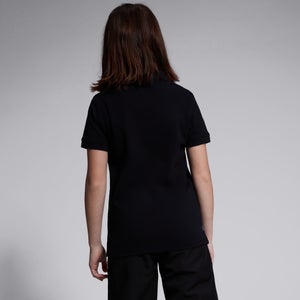Junior Unisex Waimak Polo Shirt Black