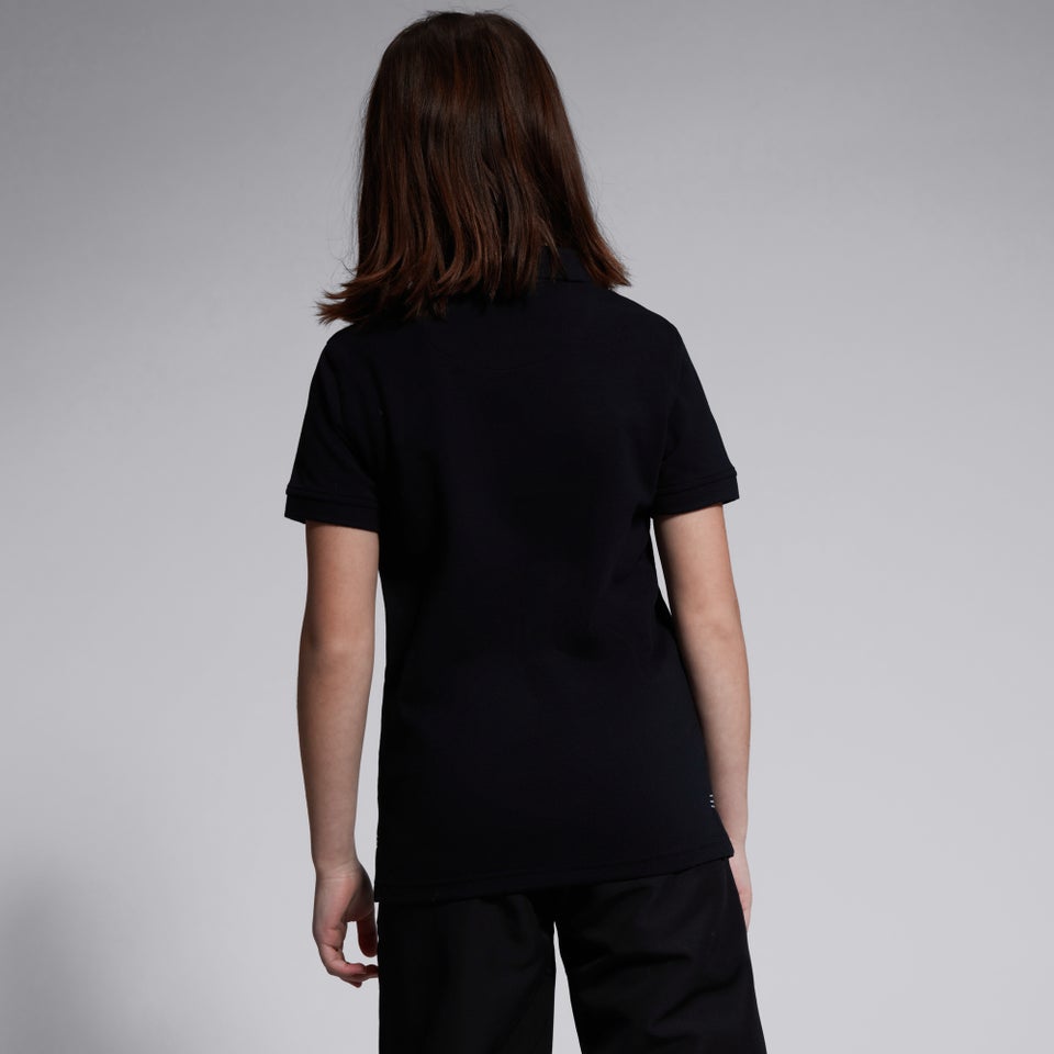 CANTERBURY WAIMAK POLO KIDS BLACK