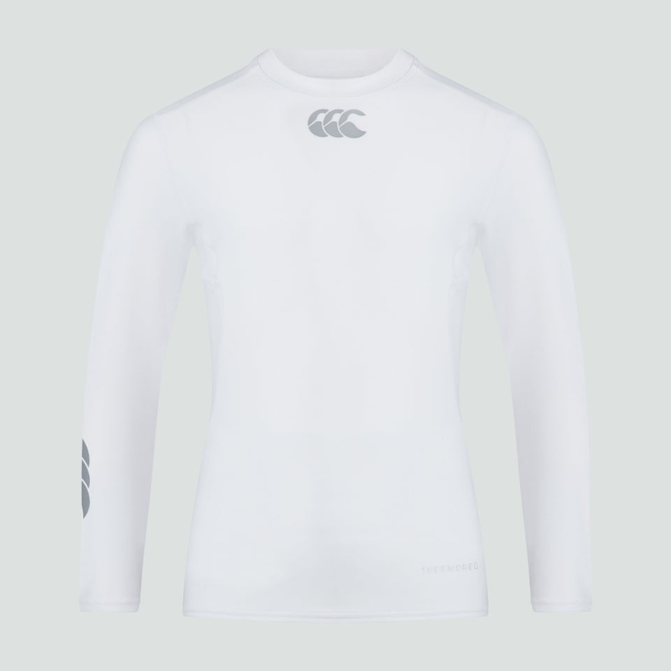 CANTERBURY THERMOREG LONG SLEEVE TOP WHITE