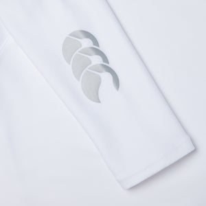 Junior Unisex Thermoreg Long Sleeved Top White
