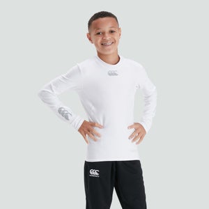 CANTERBURY THERMOREG LONG SLEEVE TOP WHITE