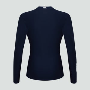 Junior Unisex Thermoreg Long Sleeved Top Navy