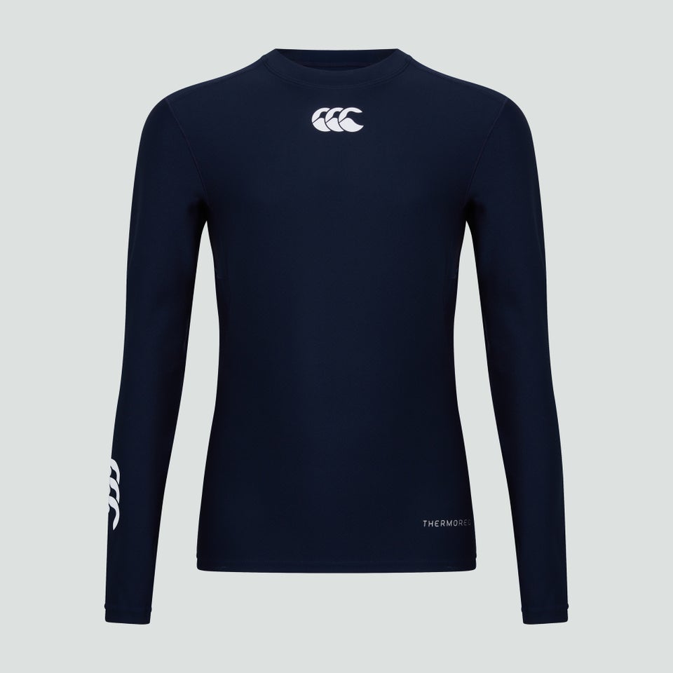 CANTERBURY THERMOREG LONG SLEEVE TOP NAVY