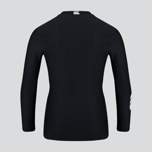 CANTERBURY THERMOREG LONG SLEEVE TOP BLACK