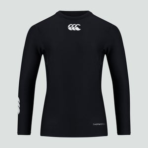 CANTERBURY THERMOREG LONG SLEEVE TOP BLACK