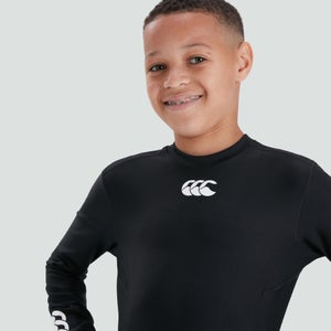 CANTERBURY THERMOREG LONG SLEEVE TOP BLACK