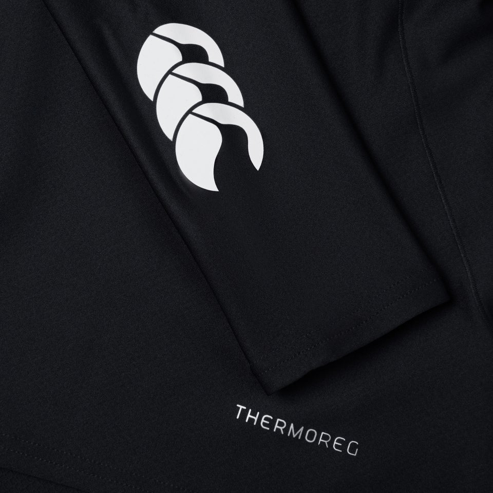 CANTERBURY THERMOREG LONG SLEEVE TOP BLACK