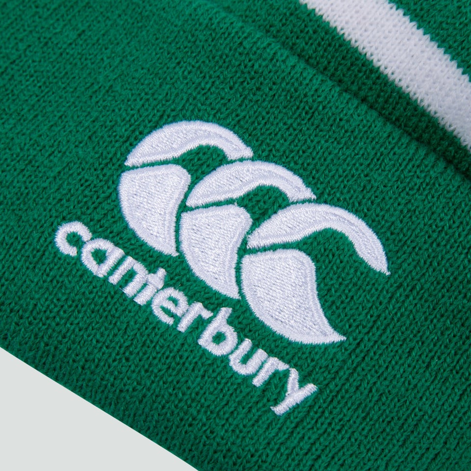 Adult Unisex Ireland Bobble Hat Green