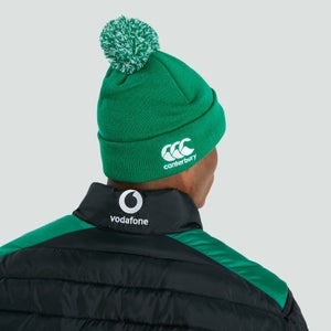 Adult Unisex Ireland Bobble Hat Green