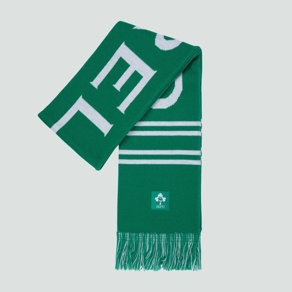 Adult Unisex Ireland Supporters Scarf Green
