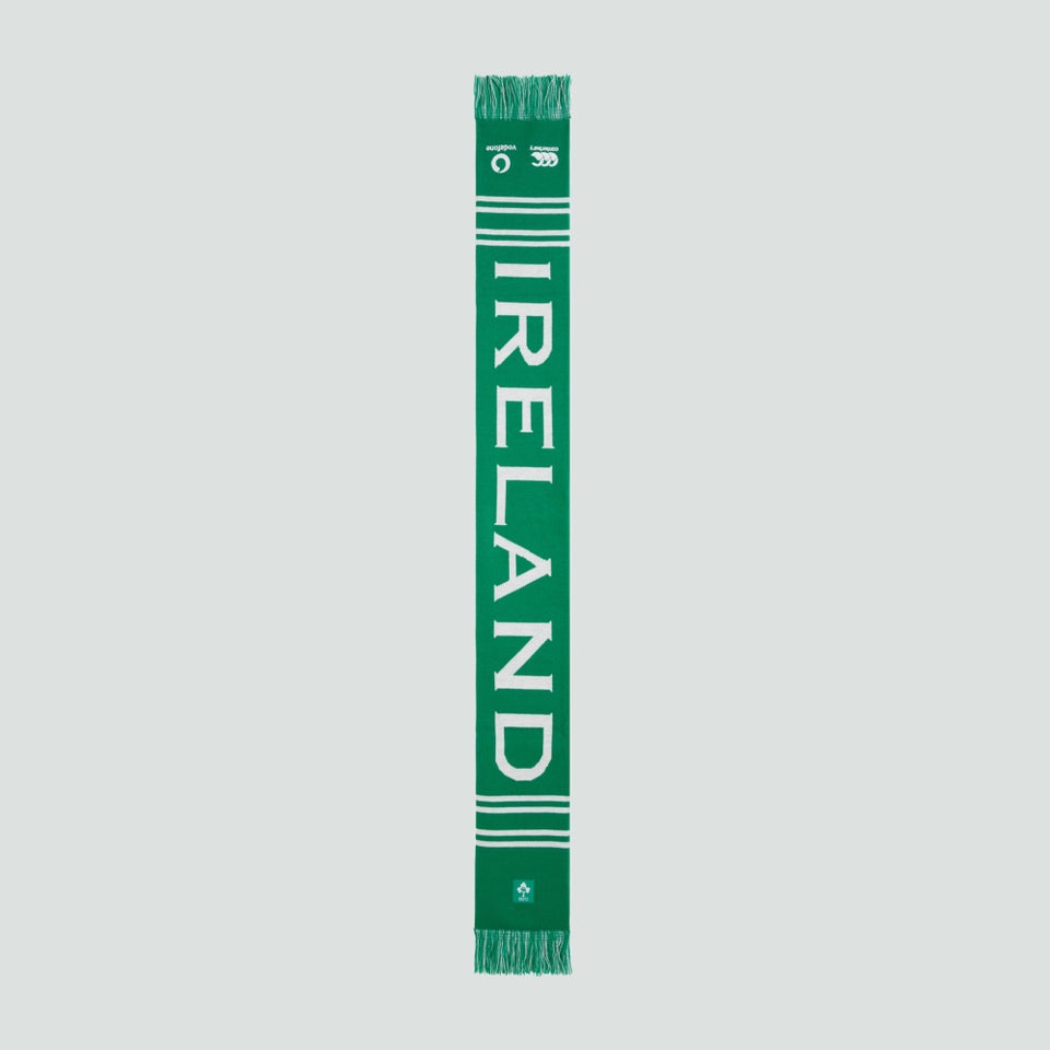 Adult Unisex Ireland Supporters Scarf Green