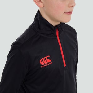 Junior Unisex Vapodri 1st Layer Top Black