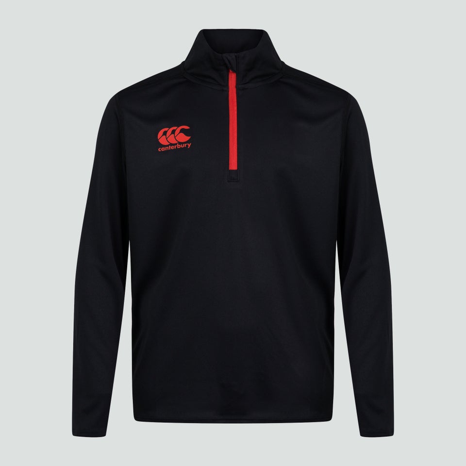 Junior Unisex Vapodri 1st Layer Top Black