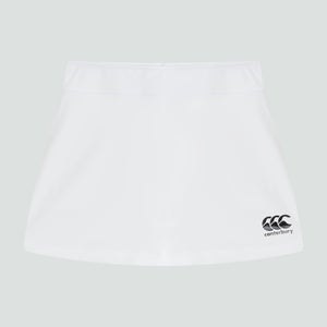 Junior Unisex Plain Skort White