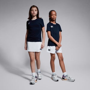 JUNIOR UNISEX PLAIN SKORT WHITE - AGE 6