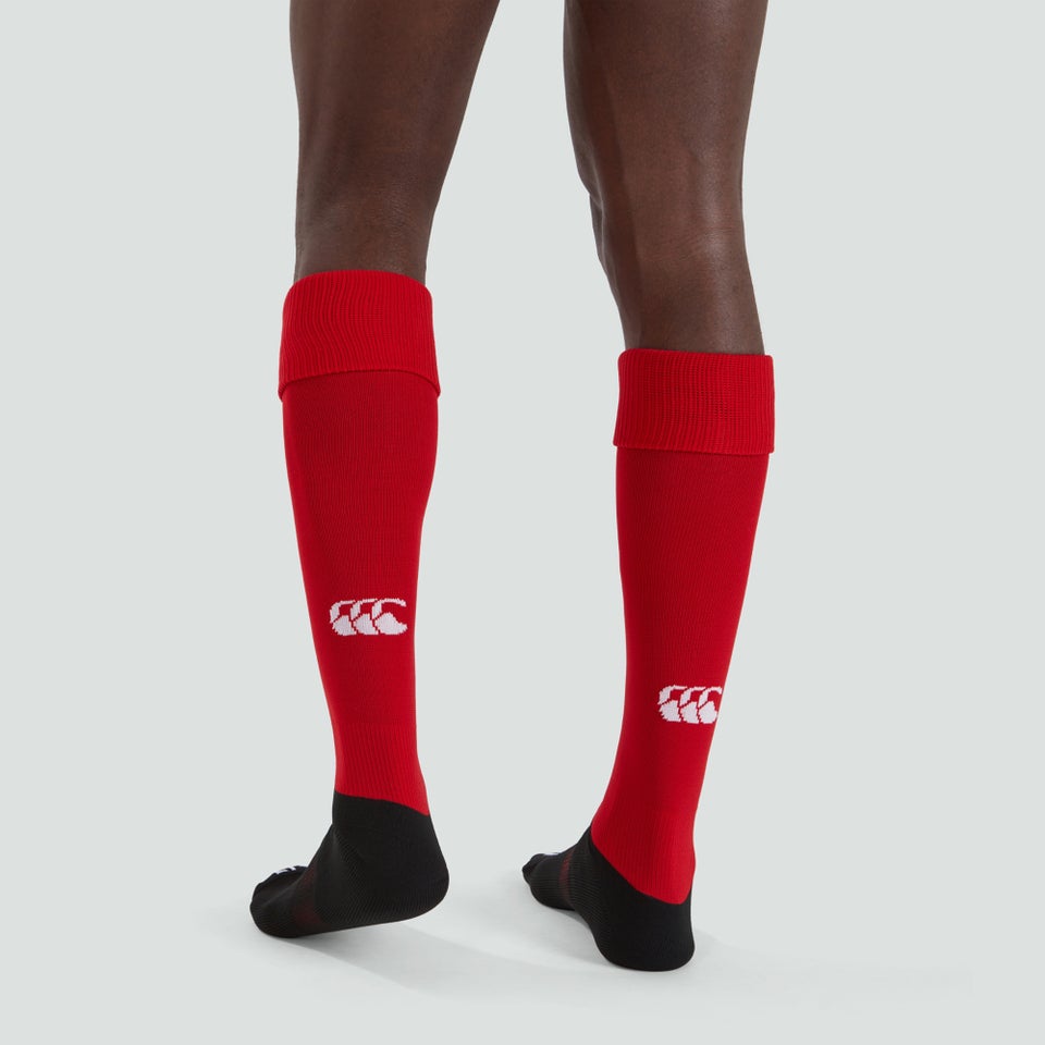 Adult Unisex Team Socks Red