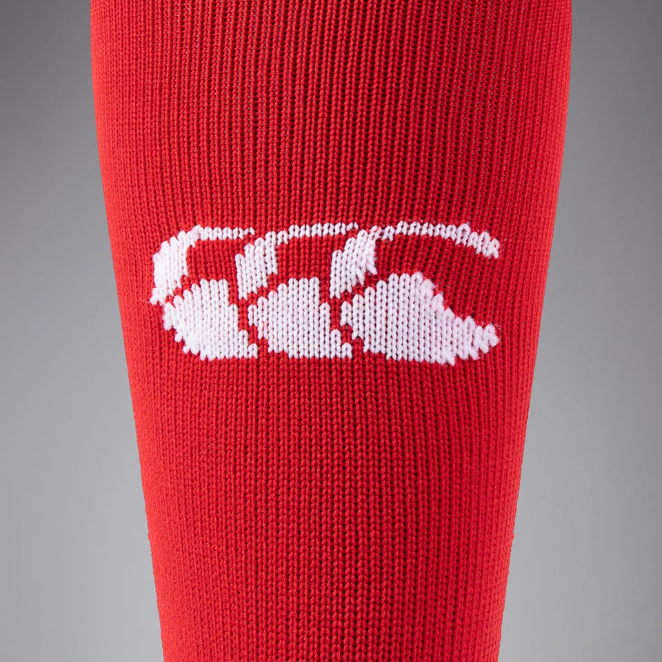 UNISEX PLAYING SOCK RED