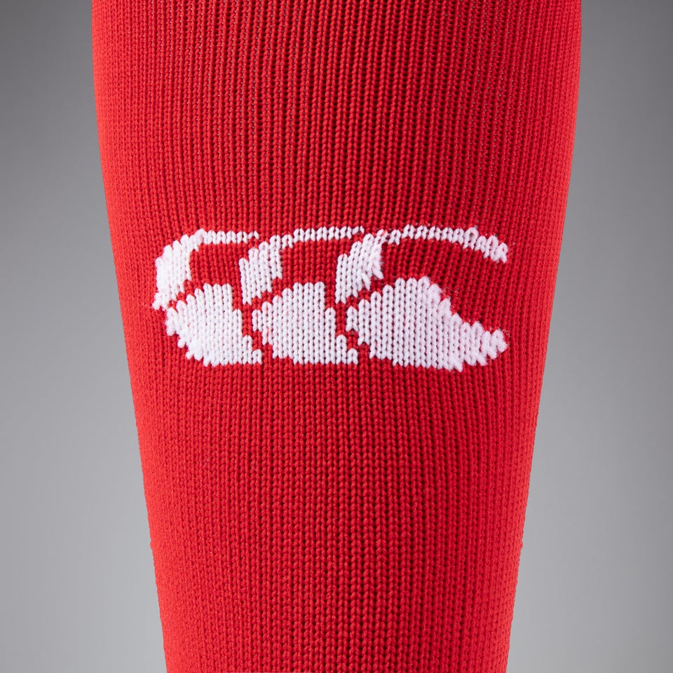 UNISEX PLAYING SOCK RED
