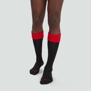 Adult Unisex Team Cap Socks Black
