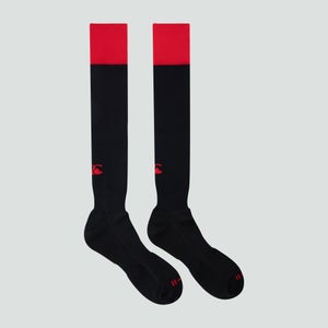 CANTERBURY TEAM CAP SOCK FLAG RED/BLACK