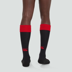 Adult Unisex Team Cap Socks Black