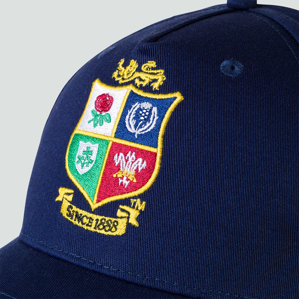 Adult Unisex British & Irish Lions Cotton Drill Cap Blue