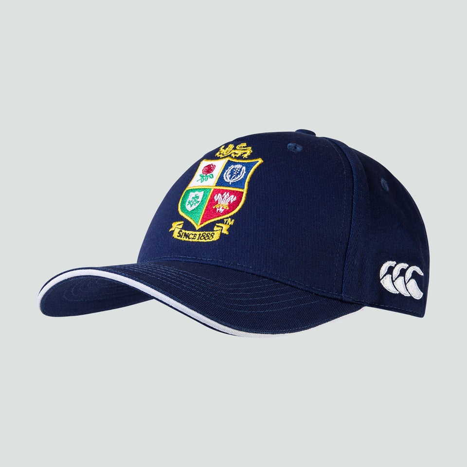 Adult Unisex British & Irish Lions Cotton Drill Cap Blue